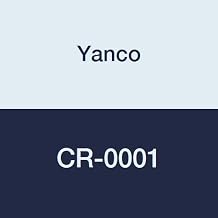 Yanco CR-0001 Black and Red Two-Tone Divided Sauce Dish, 3.5" Length, 2.5" Width, Melamine, Black/Red Color, Pack of 72