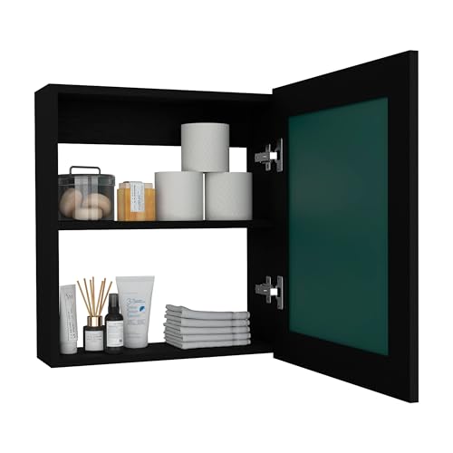 Tuhome Black Wenge / Modern / 1 Medicine Cabinets