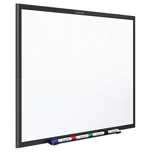 Quartet Black / 36"W x 24"H / Black Frame Dry Erase Boards
