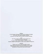 18 x 24" - 2 Mil Flat Suffocation Warning Poly Bags