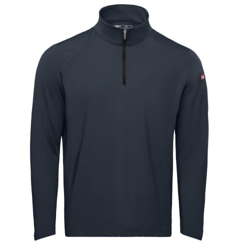 Red Kap Medium / Navy / Performance Stretch Jersey 1/4 Zip Pullover Sweaters