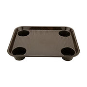 GET Brown / 17" x 14" / Modern Serving Trays