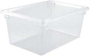 Food Storage Box by Winco – 26"-12", Polycarbonate, Clear, Model PFSF-12