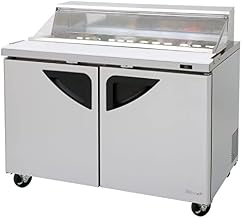 Turbo Air 2-Door Sandwich Salad Prep Table 12-CU.ft. TST-48SD-N-CL