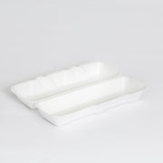 13" x 4 1/2" x 3" Extra Large Foam Hoagie/Sub Container - 200/Case by Servon Group – 13" x 4 1/2" x 3", White, Pack of 200, Model 1243