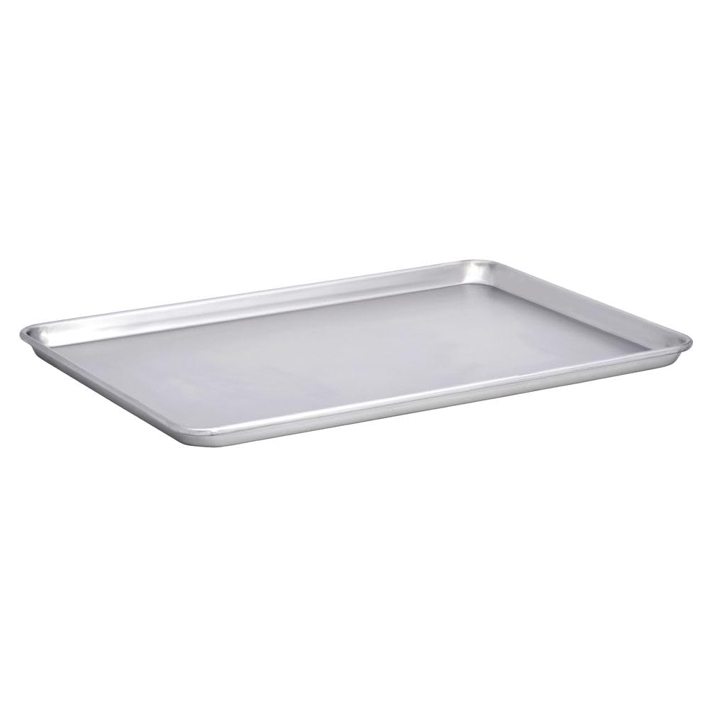 Kratos by Aluminum Bun Pan by HUBERT – 26 x 18 inch, Aluminum, Silver, Model 31921-a