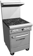 Southbend 4242C Ultimate Restaurant Range, Gas, 24", 4 Non-Clog burners with Wav