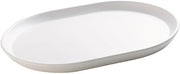 White Platter – 14W x 11.25D x 1H – Melamine
