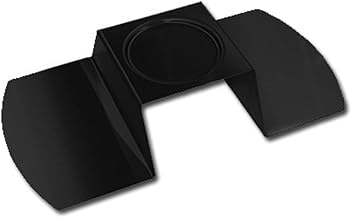 Rosseto SM172 Steel Round Burner Stand, Black Matte Finish
