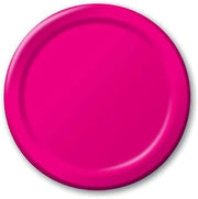 Creative Converting 50177B Hot Magenta Banquet Plate, Solid (10pks Case)