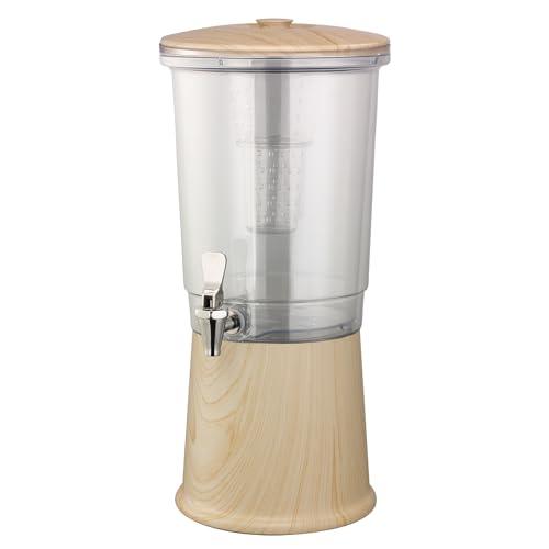 Service Ideas Light Wood / 3 Gallon / Traditional Iced Beverage Dispensers