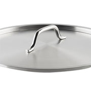 Winco 32 Quart / Cover / Stainless Steel Storage & Transport