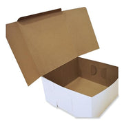 SOUTHERN CHAMPION TRAY 12" Length x 12" Width x 6" Height / White / 1 Bakery Take Out Containers