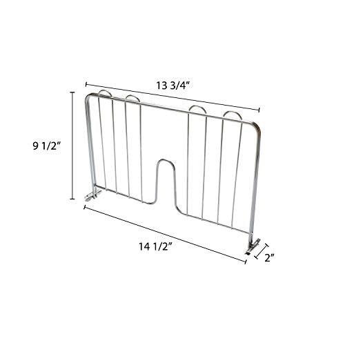 Thunder Group Chrome / 14" / 1 Shelf Dividers