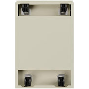Hirsh Industries Clear / Putty / One Size Mobile File Cabinets