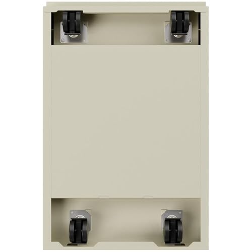 Hirsh Industries Clear / Putty / One Size Mobile File Cabinets