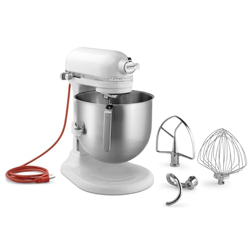 KitchenAid White / No Bowl Guard / Mixer Stand Mixers