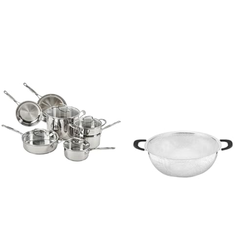 Cuisinart 11-Piece / Cookware + Colander / 1 Cookware Sets