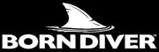 Dive Decal Born Diver Signature Pro-Cut Decal - Large