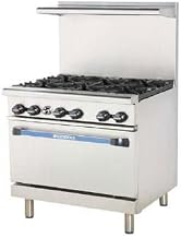 Turbo Air Radiance Restaurant Ranges gas TARG-4B12G