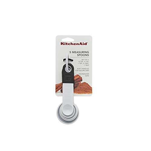 KitchenAid White/Black / Spoons / Set of 5 Spoons