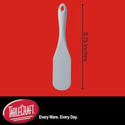 Tablecraft Solid Spurtle Spatula / 8.7 Inches / Gray Spatulas