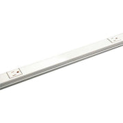 S2010A2 Entrance END Fitting S PLUGMOLD by Wiremold – Steel, White, Model S2010A2*