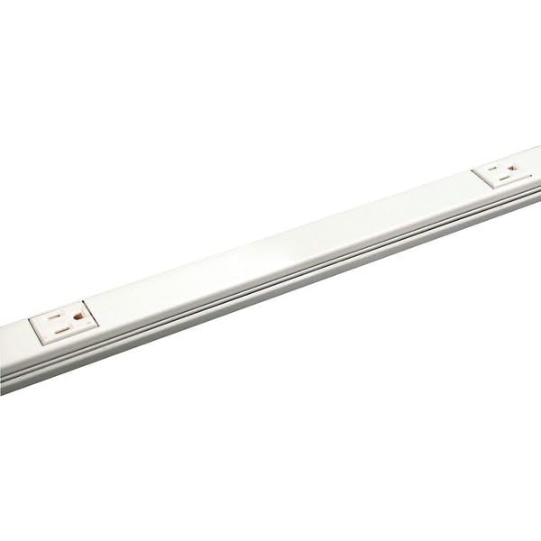 S2010A2 Entrance END Fitting S PLUGMOLD by Wiremold – Steel, White, Model S2010A2*