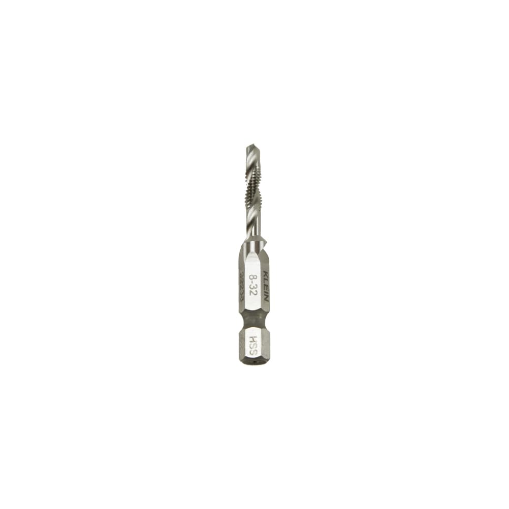 KLEIN TOOLS 8-32 Drill Tap / 1 Hand Threading Taps