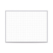 Ghent Magnetic / 97"W x 48.5"H / 2 Inch Grid Dry Erase Boards