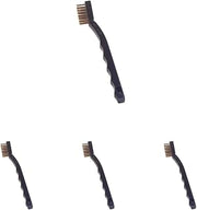 Carlisle FoodService Products 4127000 AP Single-Ended Gun Cleaning Brush, 7", Brass (Pack of 4)