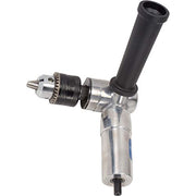 Pro Right Angle Air Drill by Global Industrial – 9.5"L x 6"W x 2.5"H, Aluminum, Silver, Model G3912