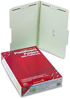 SMD19982 - Smead Pressboard Fastener Folders with SafeSHIELDreg; Coated Fastener Technology