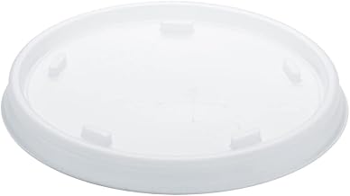 DART DCC8SL 8 oz Foam Straw Slotted Lid Translucent