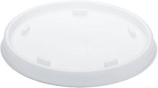 DART DCC8SL 8 oz Foam Straw Slotted Lid Translucent