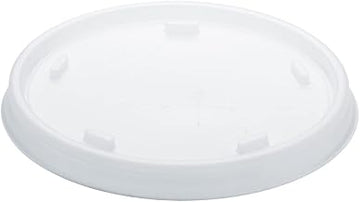 DART DCC8SL 8 oz Foam Straw Slotted Lid Translucent
