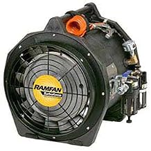 Euramco Safety AB7000XX 12" Intrinsically Safe Air Driven Blower 2042 CFM
