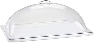 Cal-Mil 321-18 Classic Dome Cover, 18" W x 26" D x 8" H, Clear (Pack of 2)