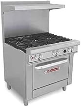 Southbend H4364D 36" Ultimate Restaurant Gas/Electric Range w/(3) Star-Saute Burners Front, (3) Standard Burners Back & (1) Electric Hybrid Standard Oven