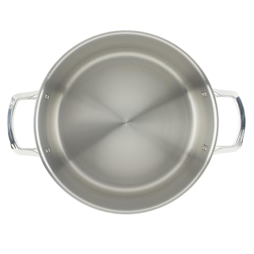 Winco 16 Quarts / Stock Pot TriPly / Silver Stockpots