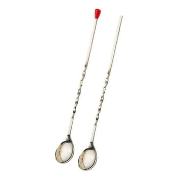 Inc. 11" Stainless Steel Twisted Handle Bar Spoon by American Metalcraft – 11-Inch, Stainless Steel, Silver, Model 511P