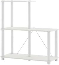 Starlight Canyon Home White 3-Cube Wood Open Bookcase, Modern Design, Durable Construction, Flexible Storage Solution, Ideal for Living Room and Study