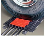 Cable Protector, Checkers Guard Dog, 5 CH -Orange Lid/Black Base