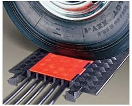 Cable Protector, Checkers Guard Dog, 5 CH -Orange Lid/Black Base