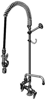 T&S Brass, B-0113-10CRBJST, EasyInstall Pre-Rinse, Single Hole Base,