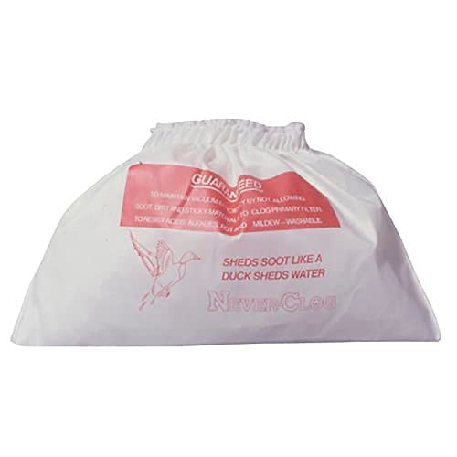14" Dia. Never Clog Filter Bag by Pullman-Holt – 12"L x 21"W x 15"H, Polyester, pink, Model 590954401