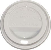 Solo TL38R2-0007 White Traveler Plastic Lid - For Solo Paper Hot Cups (Case of 1000) – Container Lid
