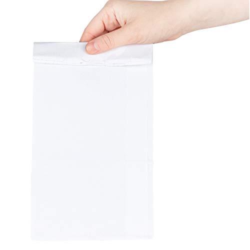 Stock Your Home 6 lb / 200 Count Pack of 25 / White / 6.0 pounds Food Storage Bags