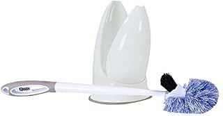 Lysol Quickie Bowl Brush and Caddy with Microban, 6-Pack