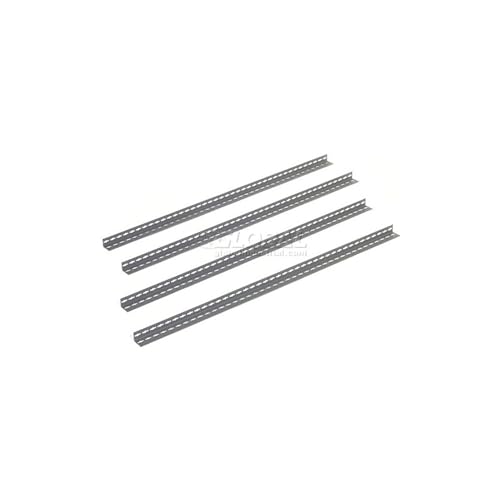 10' High Angle Post by Global Industrial – 4, Alloy Steel, Grey, Model 790CP104